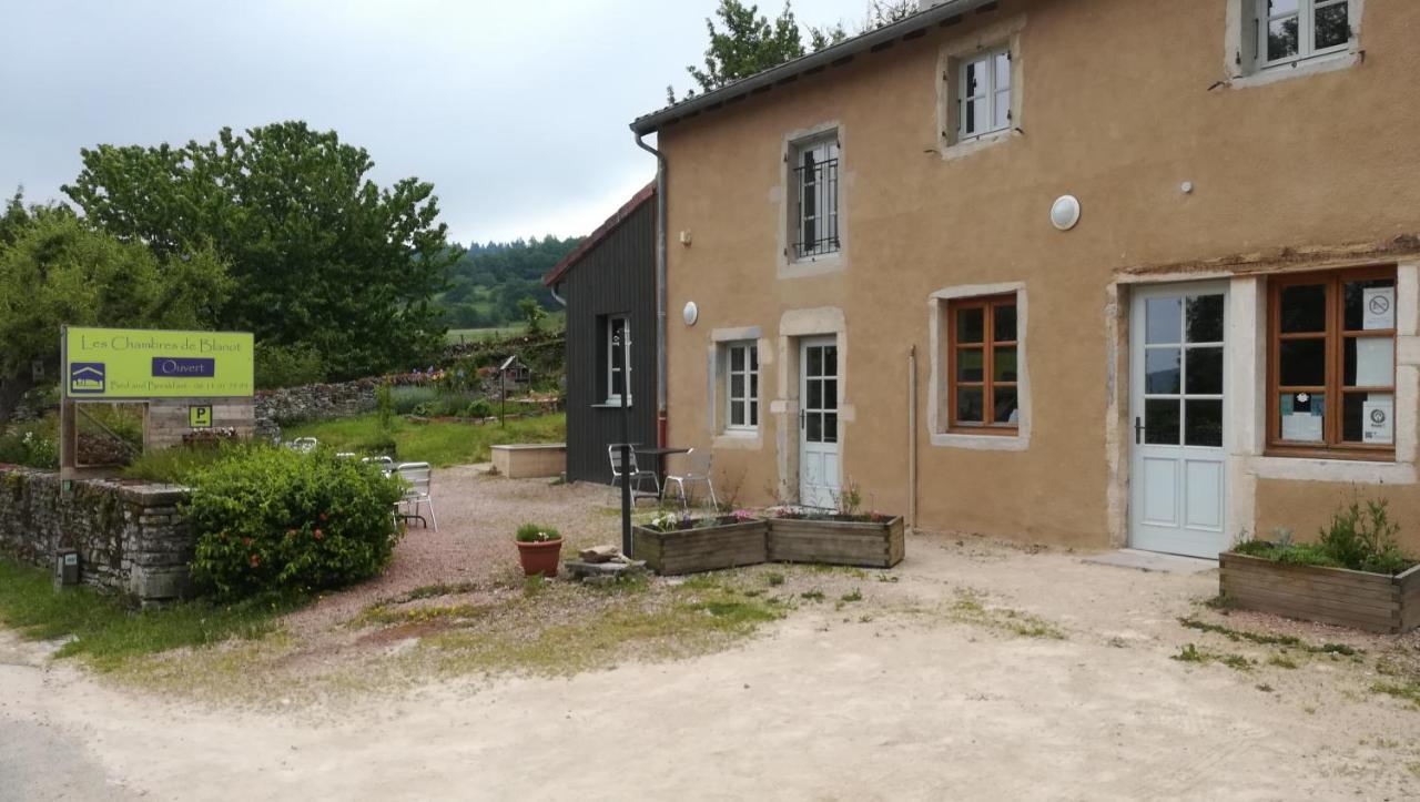 Les Chambres De Blanot Blanot  Eksteriør billede